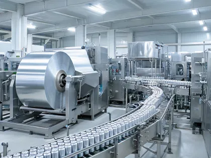 Beverage can aluminum sheet line